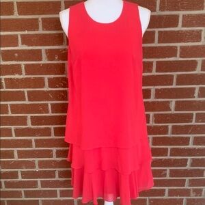 American Living Layered Red Dress